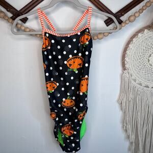 Dolfin Uglies Pumpkin Queen One Piece Competitive Swimsuit